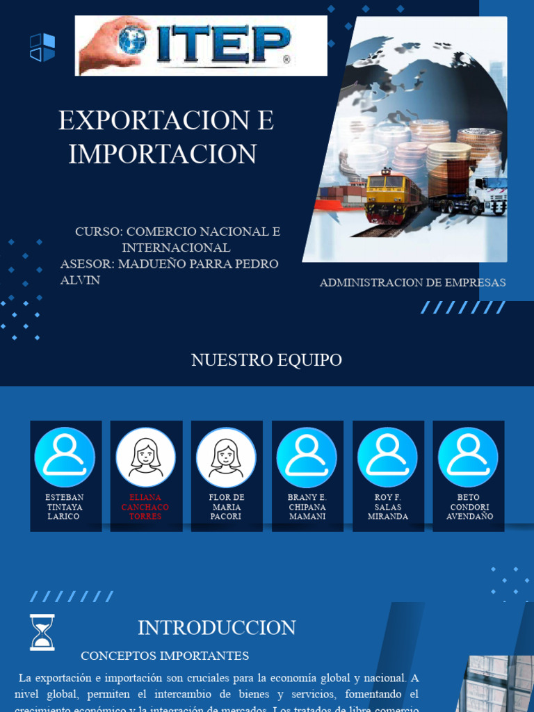 Impacto de Exportación e Importación en Perú | PDF | Comercio | El ...