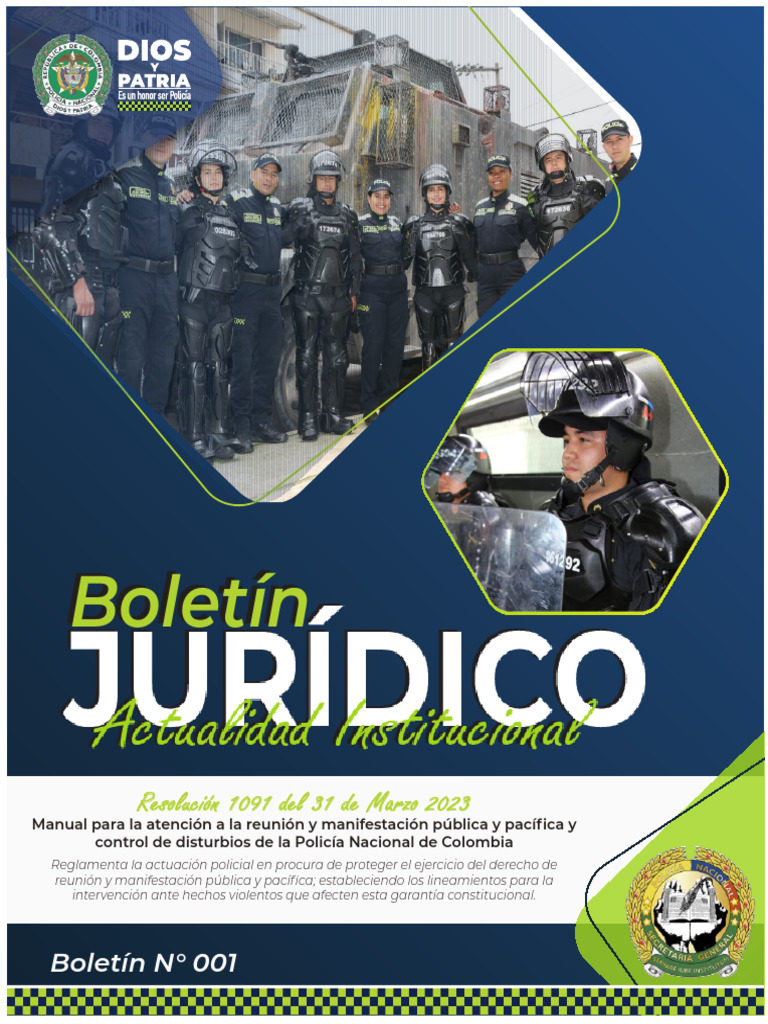 2023 Ponal Boletin Juridico Sintesis Resolucion 1091 Pdf Policía