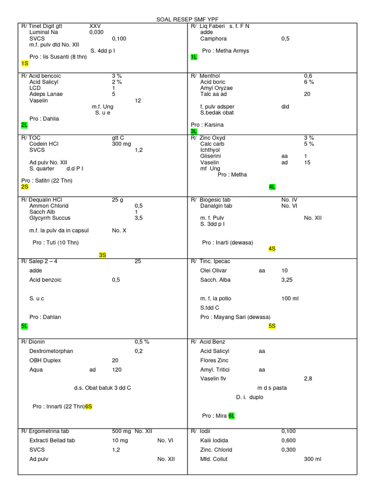 Kumpulan Resep-1 | PDF