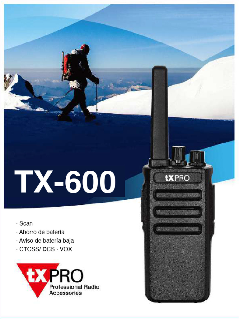 Funciones y Especificaciones del TX-600 | PDF | Ingeniería Informática ...