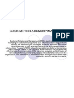 Customer Relationship Management