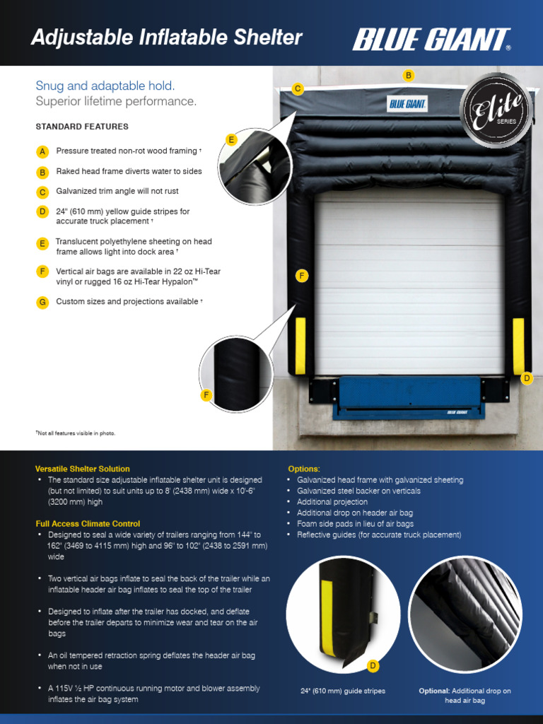 Adjustable Inflatable Shelter | PDF | Trailer (Vehicle) | Airbag
