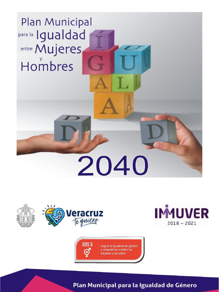 Plan Municipal para la Igualdad de Género | PDF | Igualdad de género ...