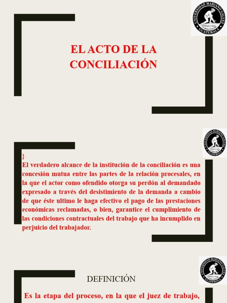 La Conciliación y Las Pruebas | PDF | Ley procesal | Demanda judicial