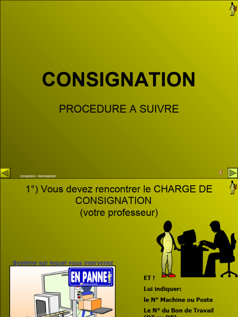 Instructions de consignation en 7 étapes | PDF