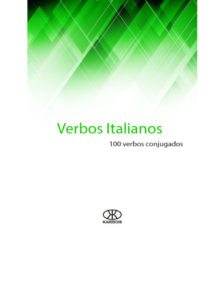 100 Verbos Italianos Conjugadosmartínez Ramírez | PDF | Verbo ...