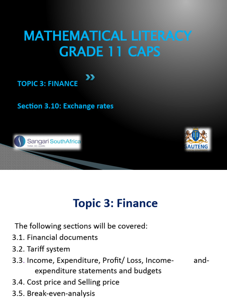 Topic 3 Section 3.10 Exchange Rates | Download Free PDF | Exchange Rate ...