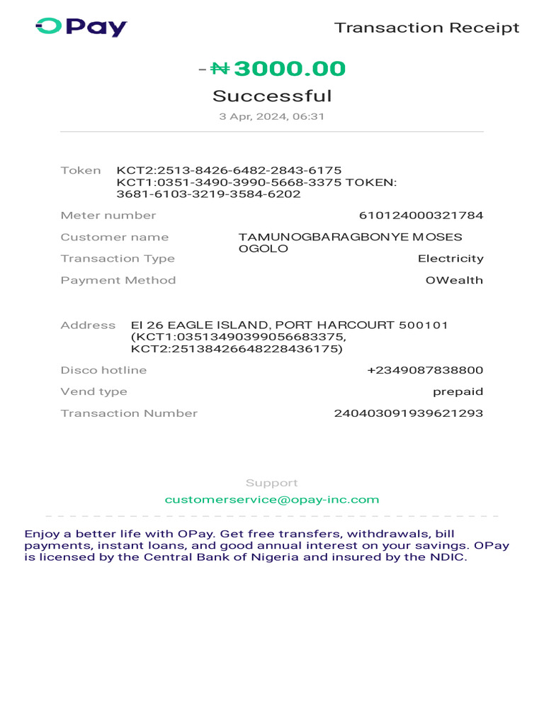 Transaction 240403091939621293 | PDF | Finance & Money Management