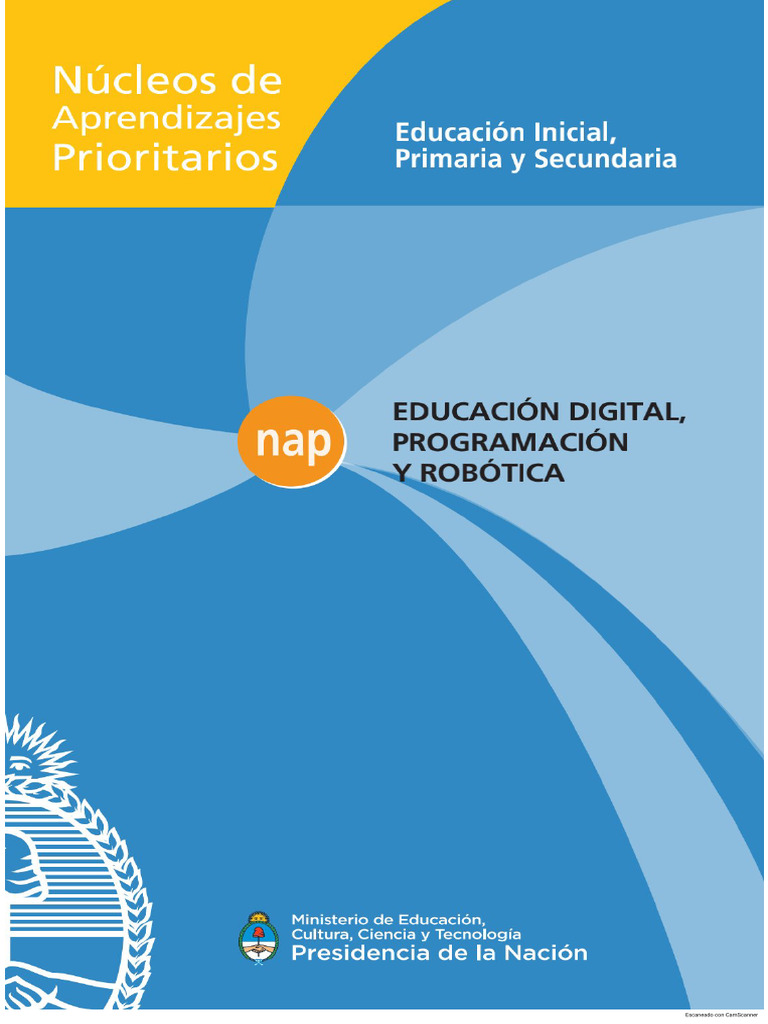 Nap de Educación Digital Programación y Robótica | PDF