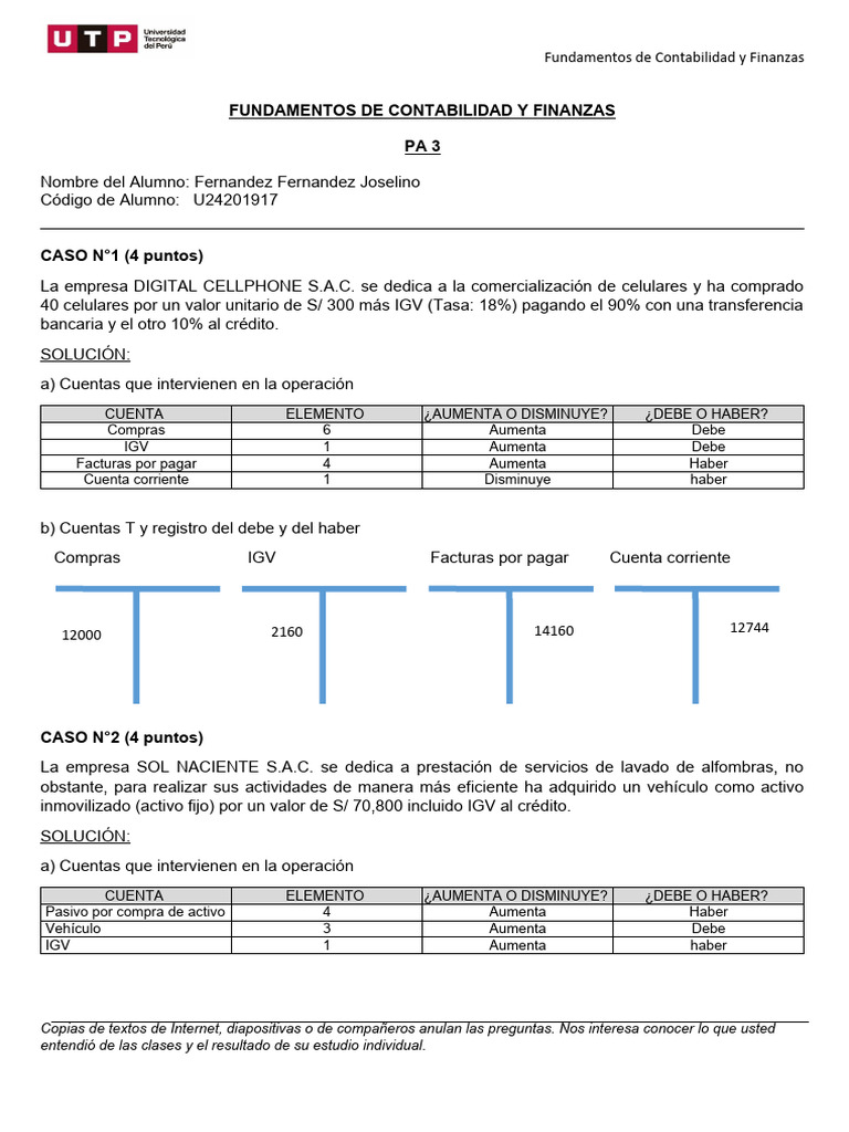 Ejercicios de Contabilidad Básica | PDF | Contabilidad | Economias