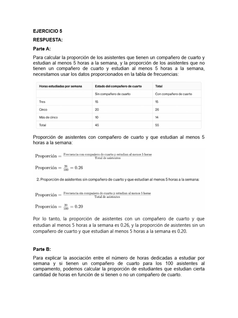 Ejercicio 5 | PDF