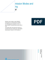 LTE Transmission Modes and Beam Forming