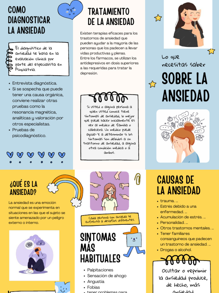 Diagnóstico y tratamiento de la ansiedad | PDF | Ansiedad | Trastorno ...