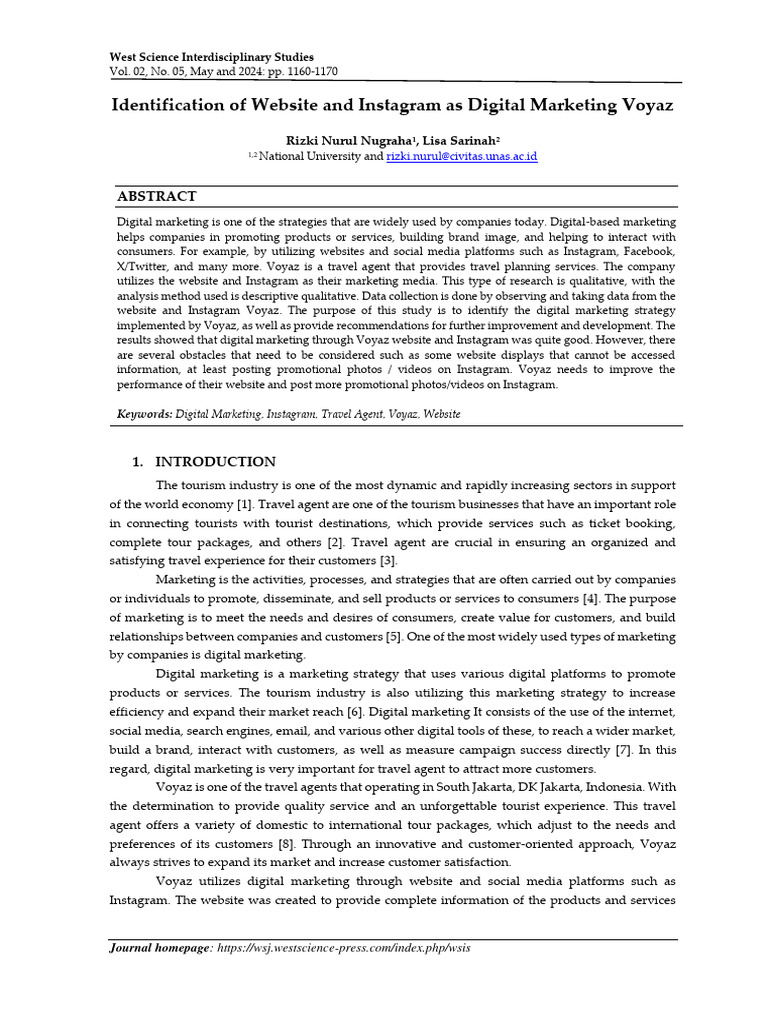 Rizki Nurul Nugraha Identification Of Website And Instagram As Digital