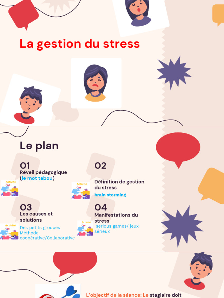 Gestion du Stress : Causes et Solutions | PDF | Stress (Biologie ...