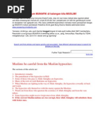 Download Kaum MUNAFIK Di Kalangan Kita MUSLIM by Yusuf Joe Jussac Jr  aka unclejoe SN74002552 doc pdf