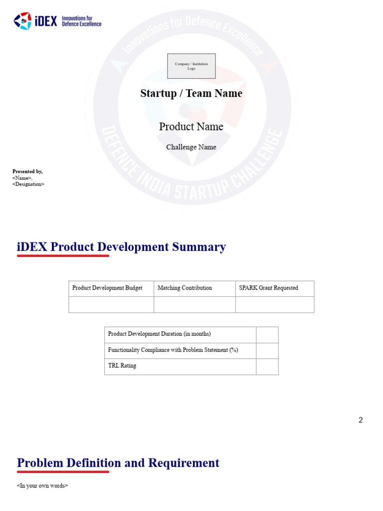 iDEX Product Development Overview | PDF | Logic | Mathematical Logic