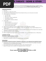 Armed Robbery Response Guidelines | PDF | Robbery | Emergency