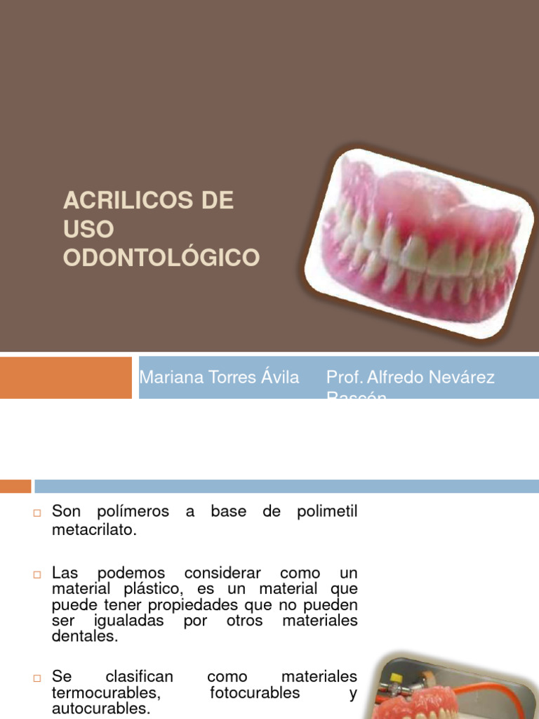 Acrilicos | Descargar gratis PDF | Polimetacrilato de metilo) | Polímeros