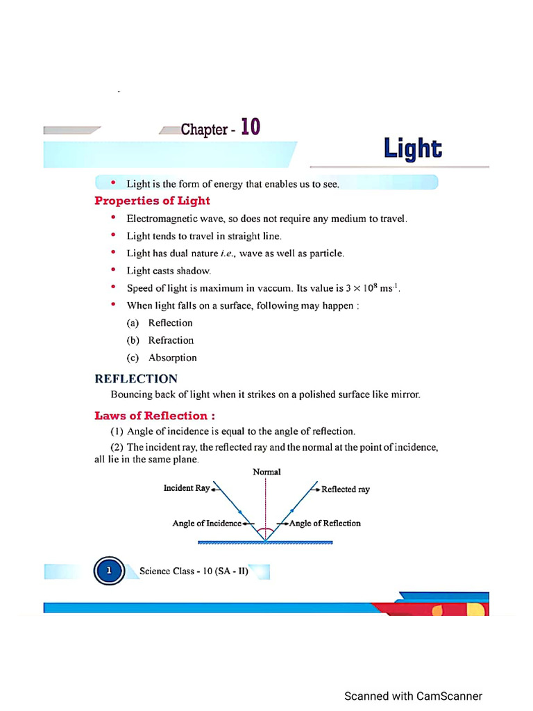 Light And Human Eye Pdf