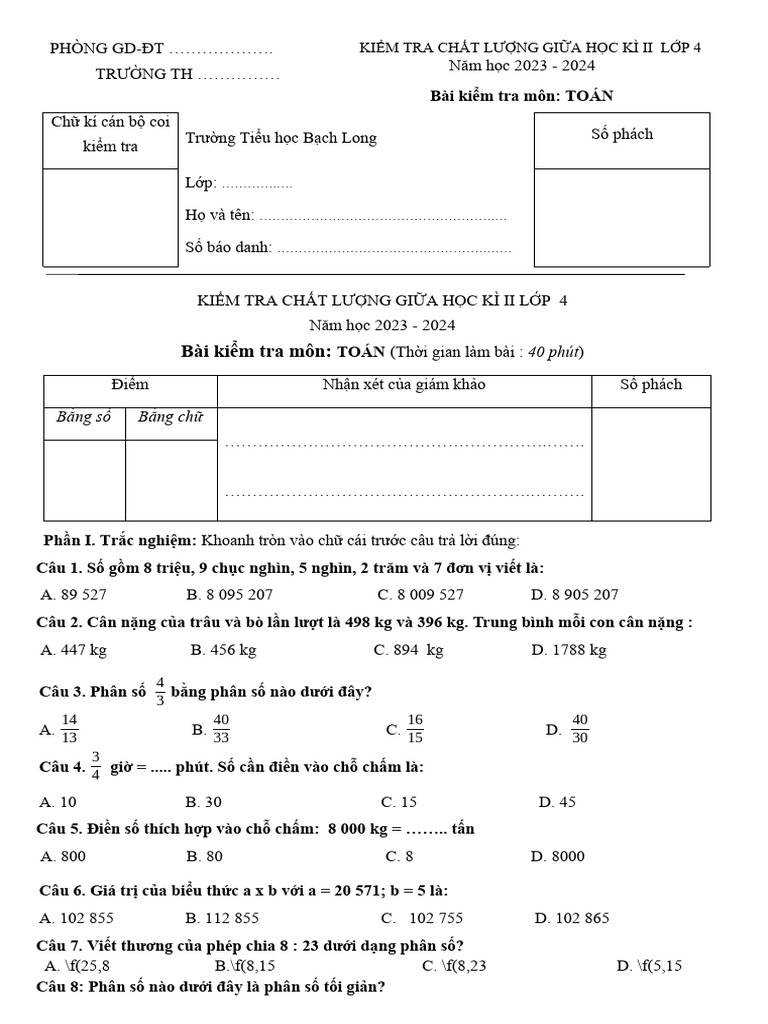 Primary Math | PDF