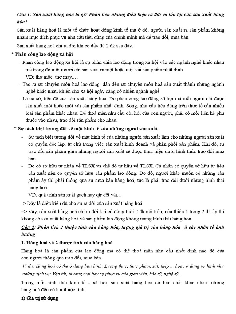 Ôn Thi CK | PDF