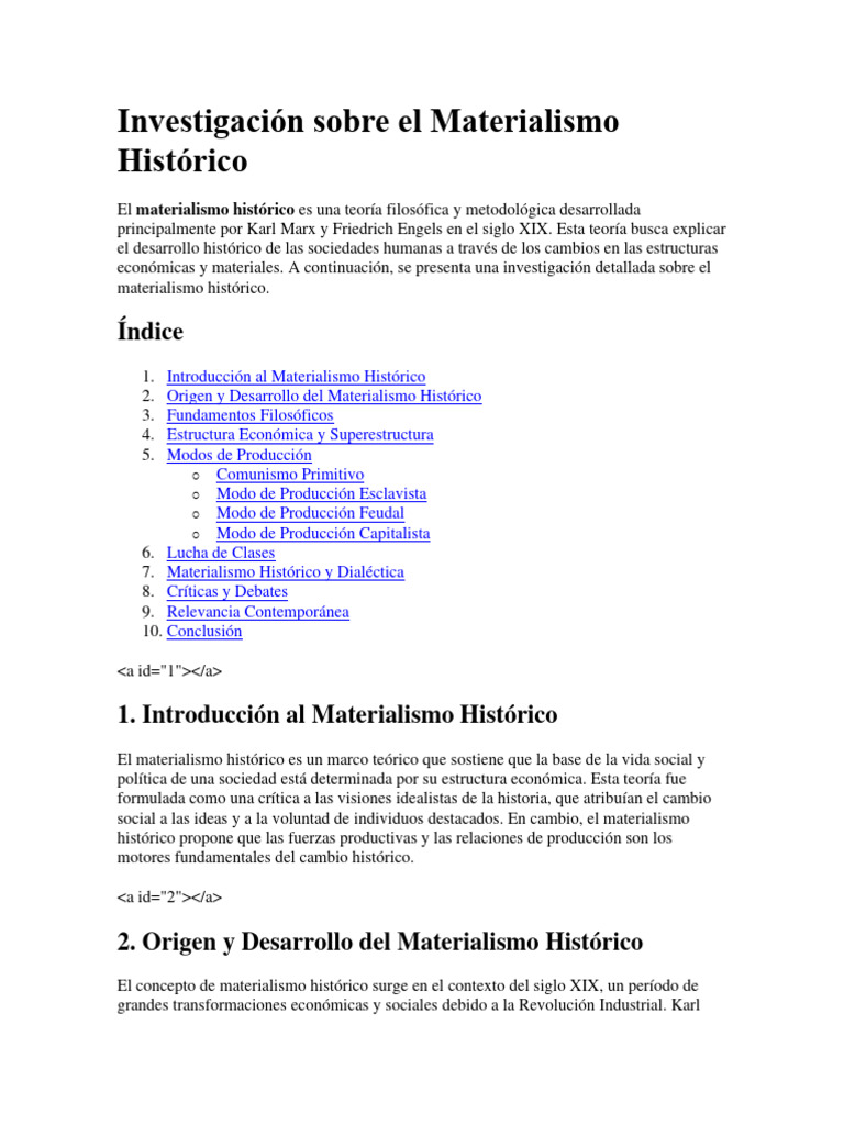 Materialismo Dialectico Investigacion Pdf Dialéctico Friedrich Engels
