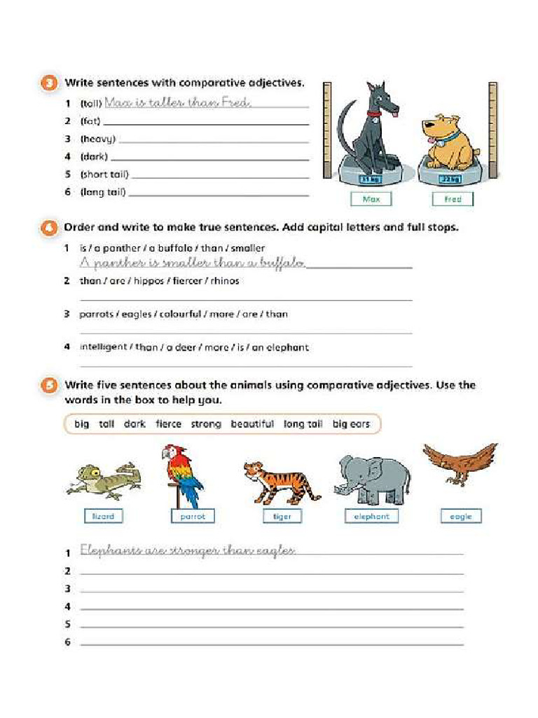 Class Comparatives | PDF