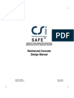 (Csi Safe) RC Design Manual