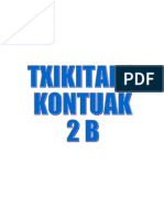 Txikitako Kontutxoak Denak Batera