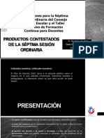 Séptima Sesión Ordinaria de Cte y Tifc Para Docentes. Productos Contestados Completo