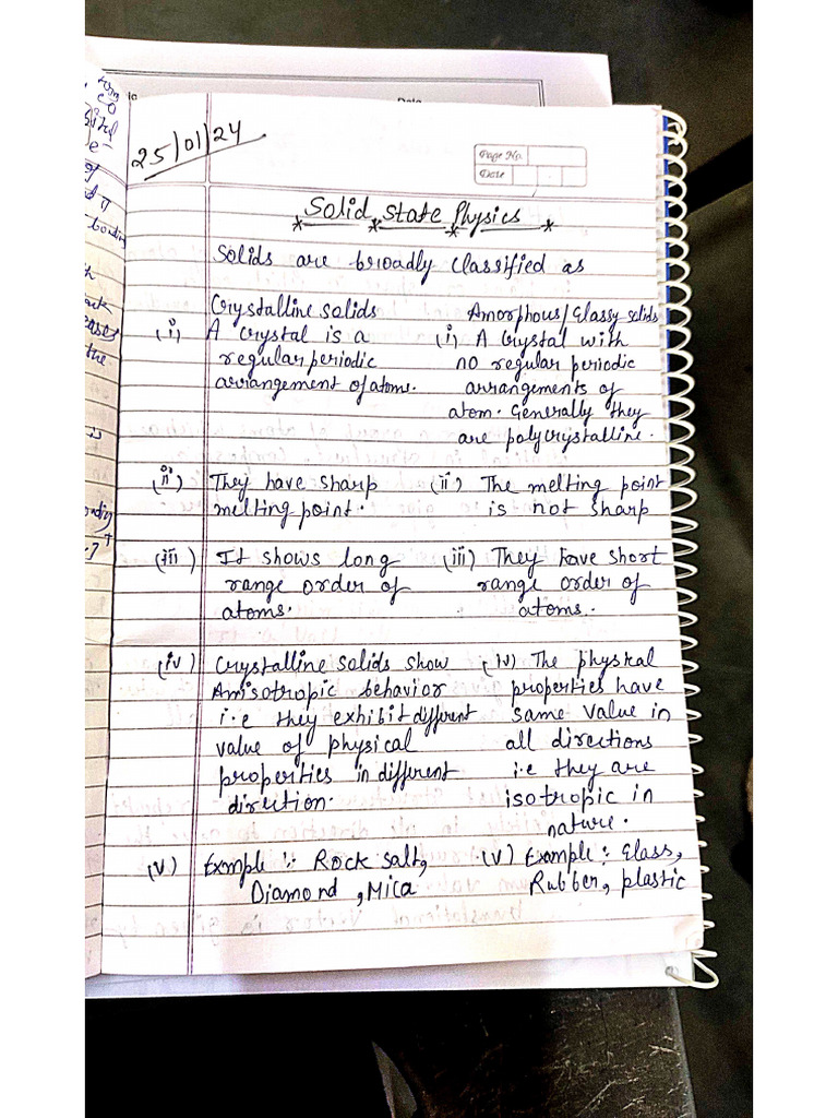 Physics Notes | PDF