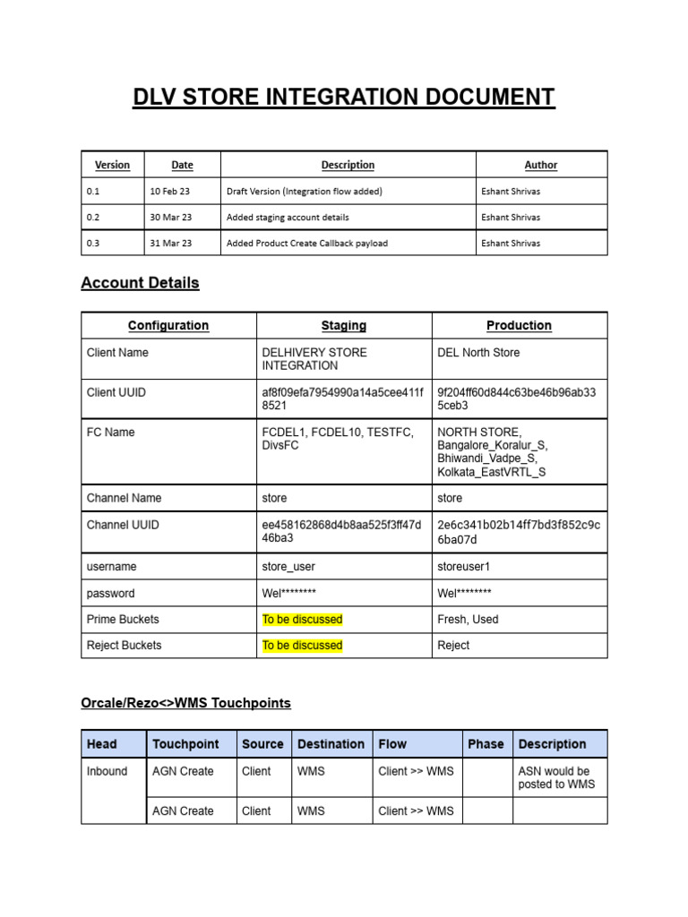 Delhivery Store Integration Guide | PDF | Computing