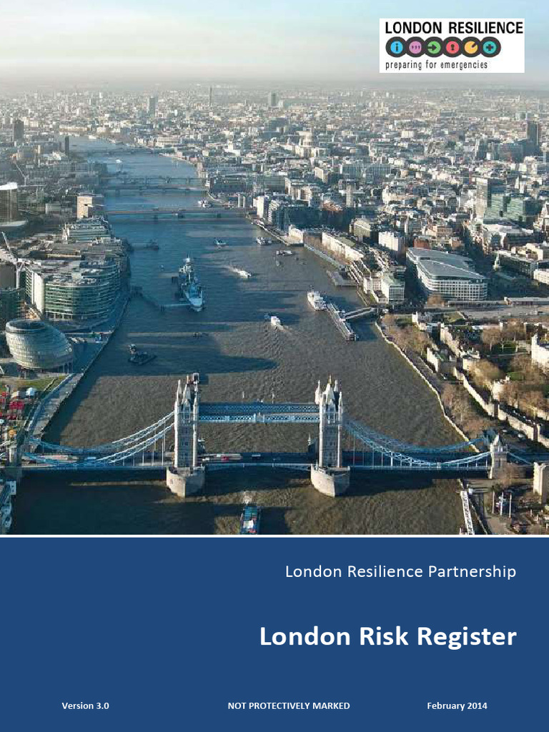 London Risk Register v3.0 | PDF | Flood | Risk
