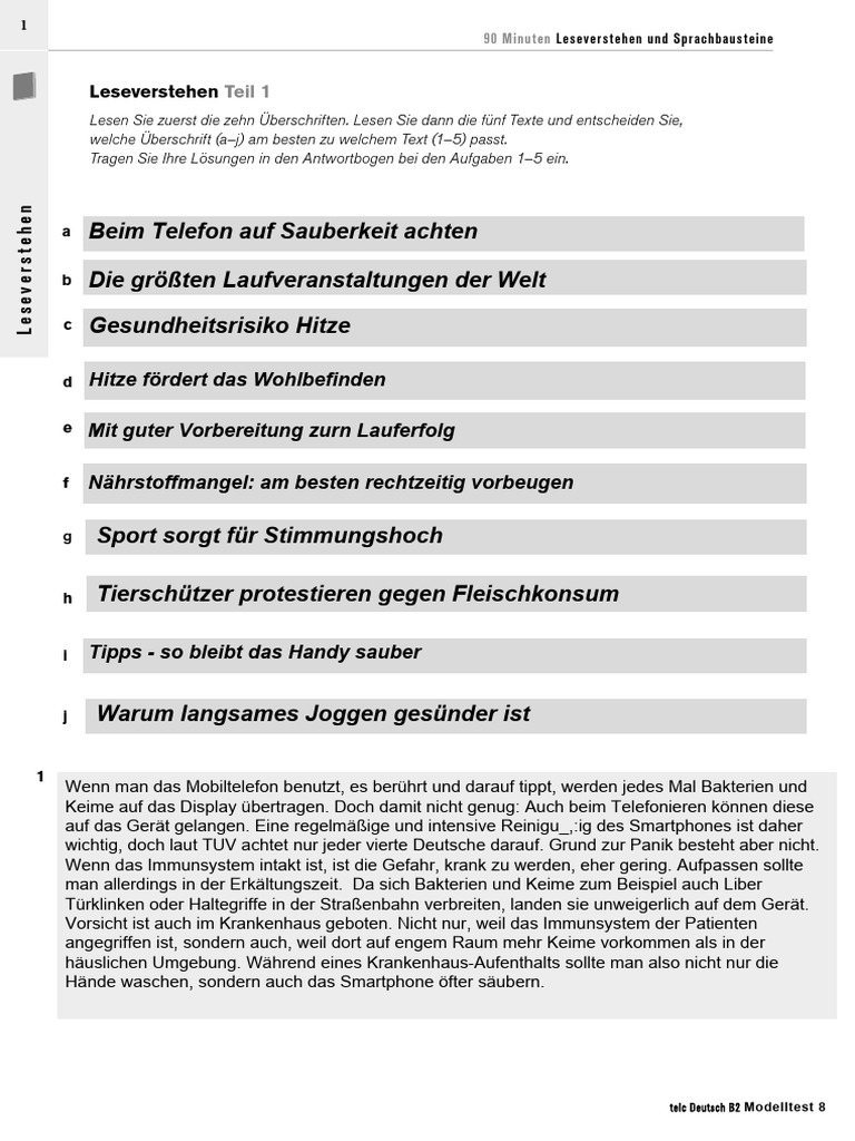 Telc b2 modelltest 6 8 b2 pdf