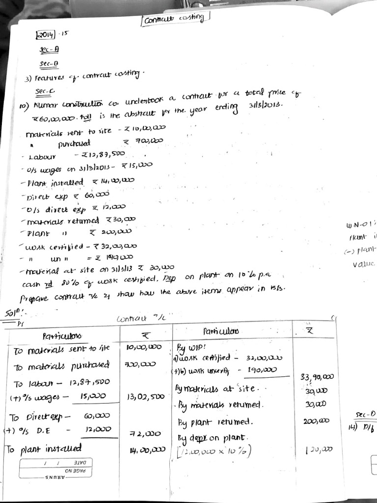 Plant Maintenance and Return Analysis | PDF