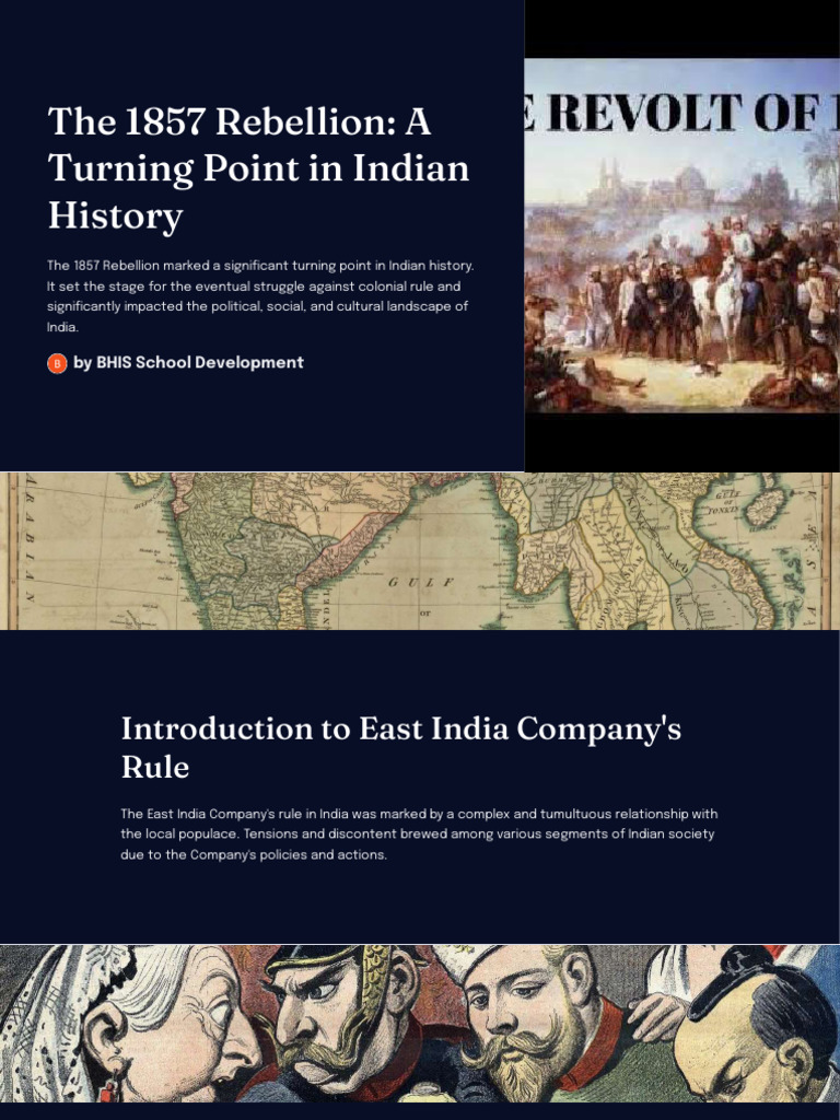 1857 Rebellion: India's Fight for Freedom | PDF | British Raj | Indian ...