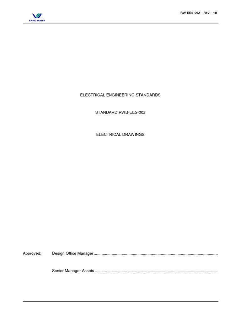Electrical Engineering Drawing Standards | PDF | Relay | Electronics