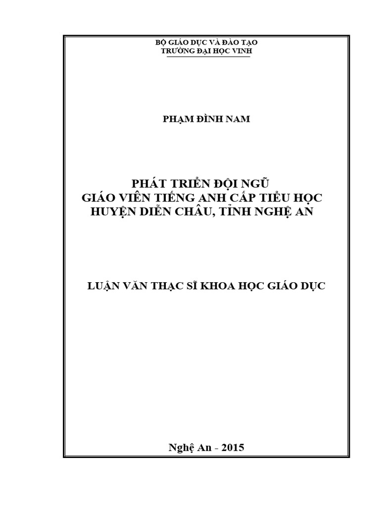 123doc phat trien doi ngu giao vien tieng anh cap tieu hoc huyen dien