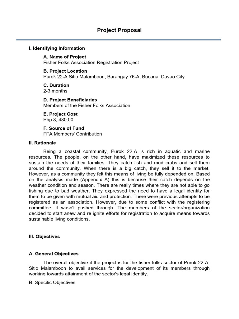 Project Proposal Sample | PDF | Unemployment Benefits | Employment