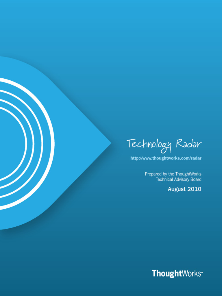 TR Technology Radar Vol 3 en | PDF | World Wide Web | Internet & Web