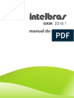 Manual BNT Intelbras GKM 2210t