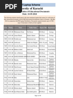 Verificaion List 5 | PDF