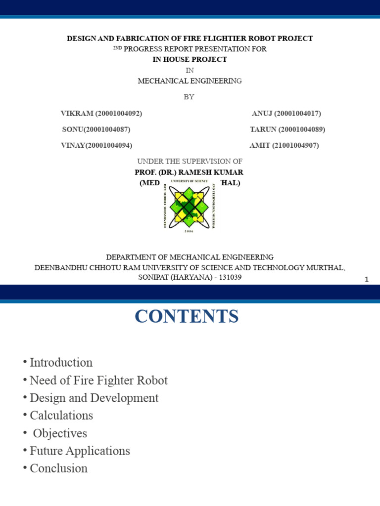 Fire Fighter Project | PDF | Firefighter | Firefighting