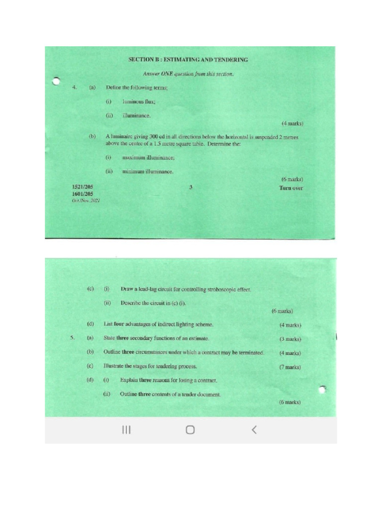 Estimation And Tendering Pdf