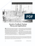Iterative Feedback Tuning, Theory and Applications