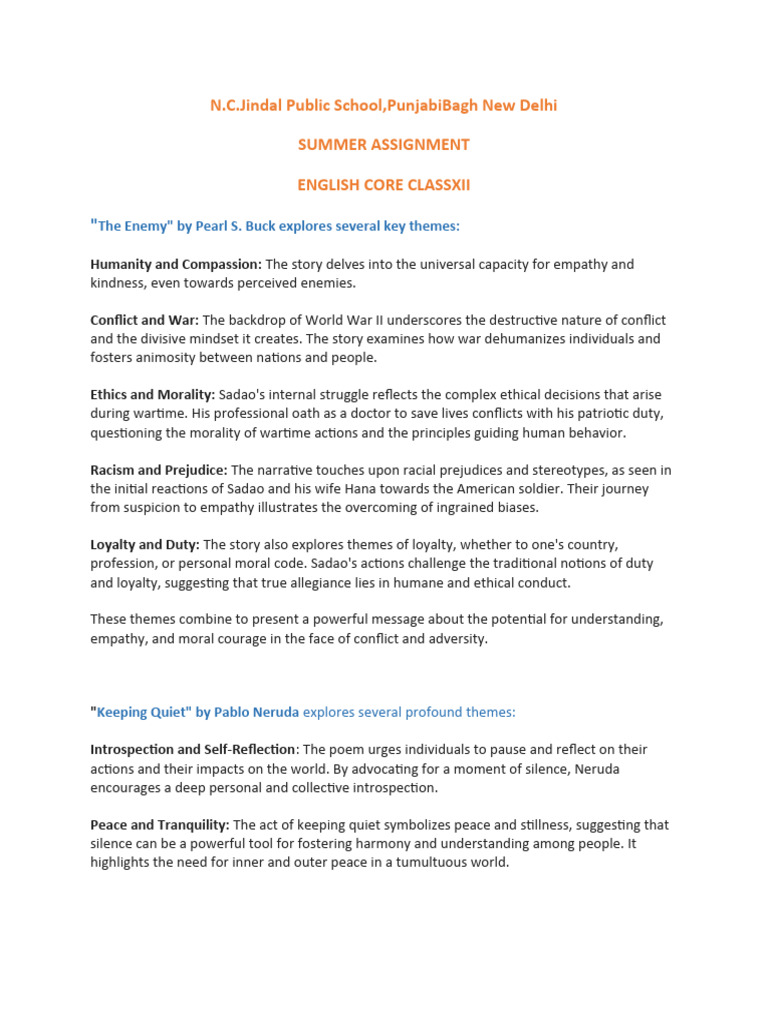 Homework 133603478733821474 Pdf Poetry Morality