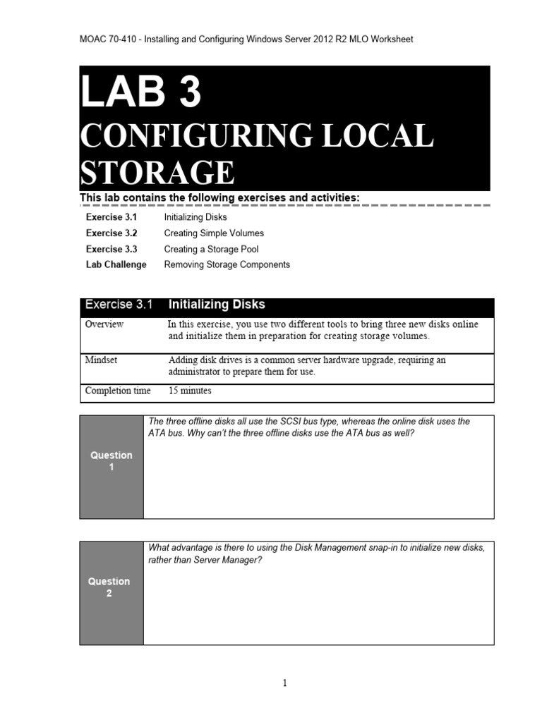 Lab 3 configuring local storage student pdf computer data storage