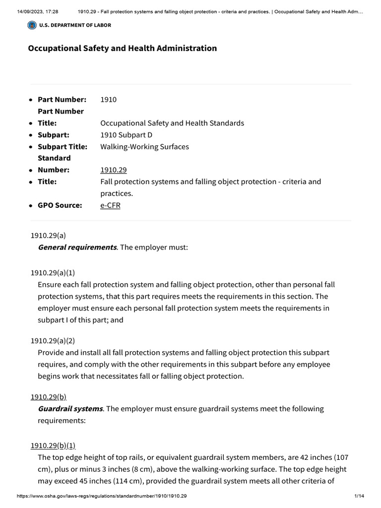 Osha 1910 29 pdf stairs