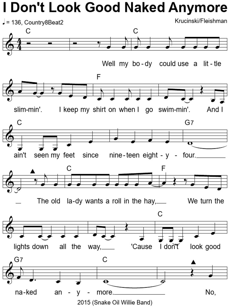 I Don't Look Good Naked Anymore PDF